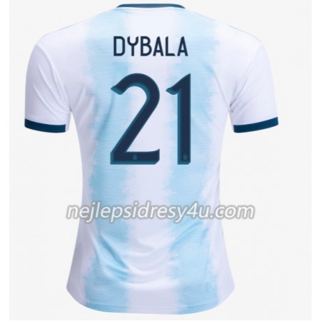 Fotbalový Dres Argentina Paulo Dybala 21 Domácí Copa América 2019